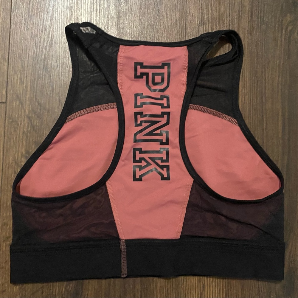 Women’s Pink Victoria Secret Haut Court Sports Bra XS - Picture 9 of 10